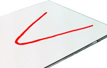 mirror w hyperbola