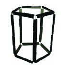 A view of pentagonal prism