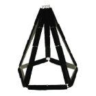 A view of pentagonal pyramid