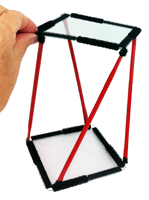 twisted square prism