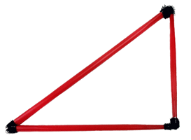 straw triangle
